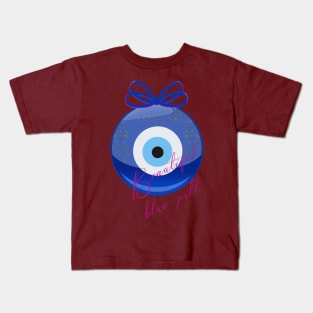 The blue bead Kids T-Shirt